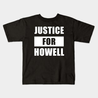 Justice For Justin Howell Kids T-Shirt
